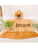 3в1 Плюшена играчка Capybara възглавница одеяло и чанта